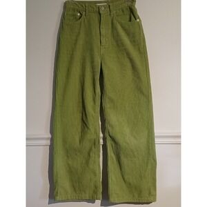 Urban Outfitters Green Flare Jeans